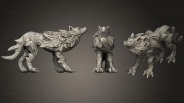 3D model Old Wolf (STL)